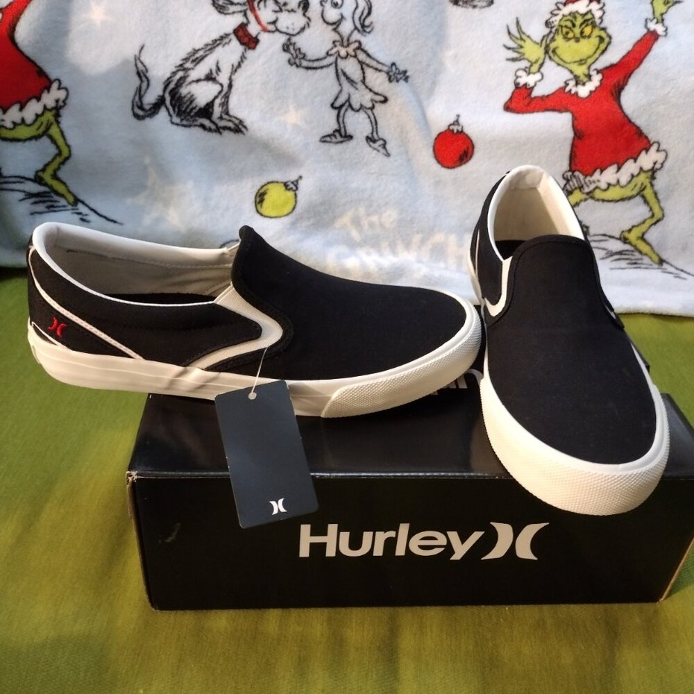 Hurley Kayo Slip ** Black *** Men's Shoes ***